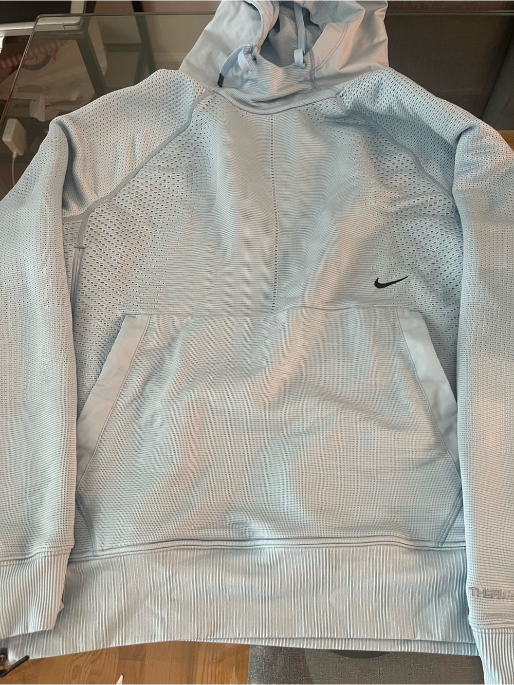 Nike Light Blue THERMA-FIT ADV APS AXIS PERFORMANCE HOODIE sweatshirt